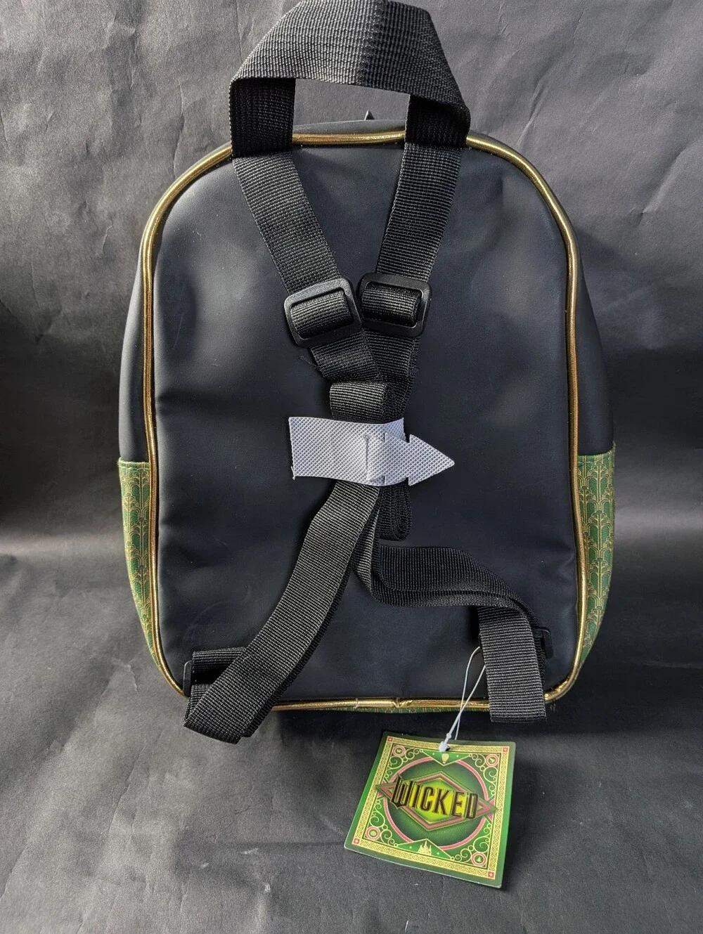 Wicked Emerald City Castle Glittered Mini Backpack -NWT!!